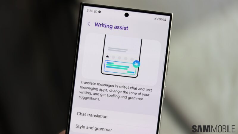 Samsung Galaxy AI Features: Chat Assist - SamMobile