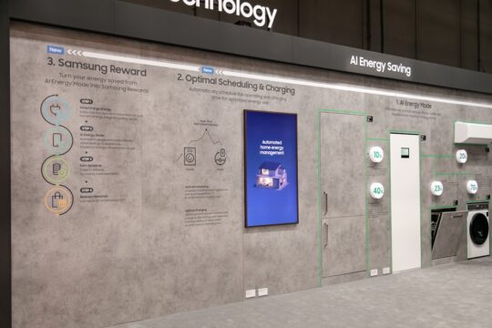 Samsung AI Energy Saving Zone at EuroCucina 2024