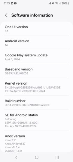 Samsung Galaxy S21 One UI 6.1 Update USA Unlocked
