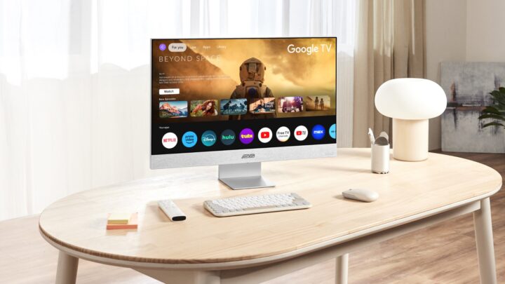 ASUS copies Samsung, launches Smart Monitor competitor with Google TV OS