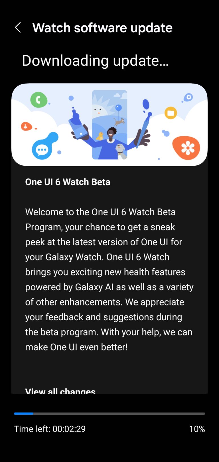 galaxy watch 4 one ui 6