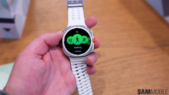 One other thing the Galaxy Watch Ultra does differently