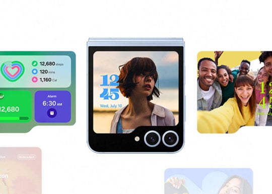 Samsung Galaxy Z Flip 6 One UI 6.1.1 Cubierta de pantalla Herramientas múltiples