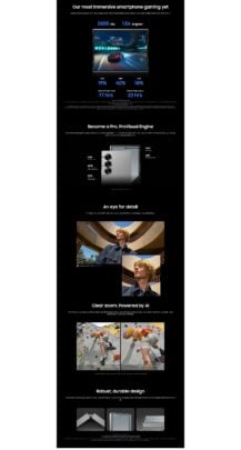 Samsung Galaxy Z Fold 6 Jasność ekranu aparatu