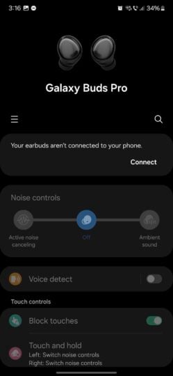 Screenshot 20240723 151615 Galaxy Buds Pro Manager