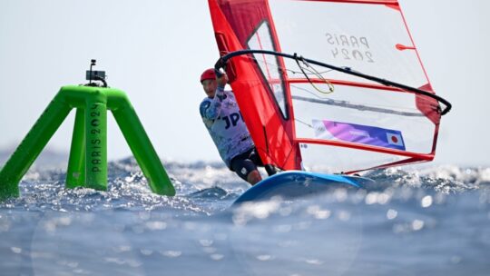 Samsung Galaxy S24 Ultra Olympics 2024 Sailing Event Men’s Windsurf iQFoil Japan