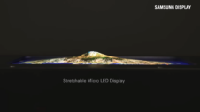 Samsung has a micro LED display that can stretch like rubber