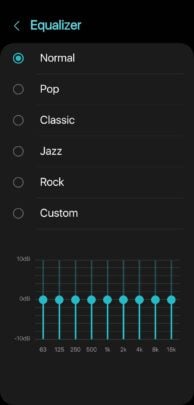 Samsung One UI 6.1 Equalizer