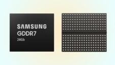 Samsung makes 24Gb GDDR7 DRAM chips for next-gen GPUs