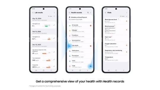 Samsung Health Records Export