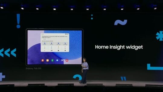 Samsung SmartThings Home Insight Widget Galaxy Tab S10 Ultra SDC 2024