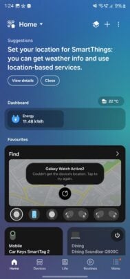 Samsung SmartThings Update Home Insights Dashboard October 2024