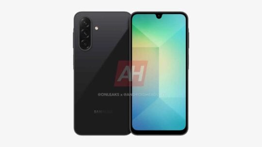 Samsung Galaxy A26 Render