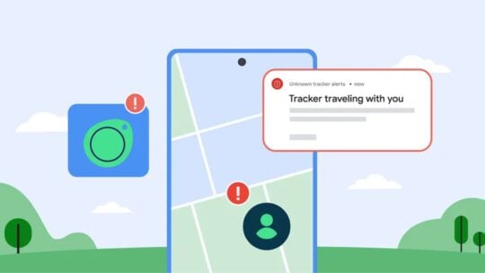 Android Unknown Tracker Alerts Location Finding