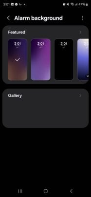 Samsung Clock One UI 7