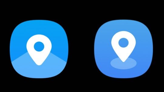 Samsung Find New App Icon One UI 7.0 vs One UI 6.0