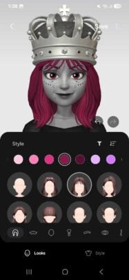 Samsung One UI 7.0 Galaxy Avatar 3