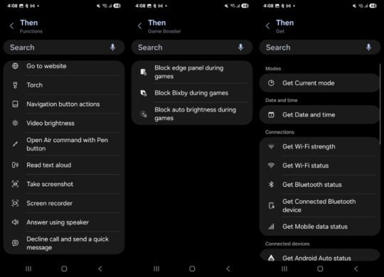 Samsung One UI 7.0 Modes And Routines New Conditions 02