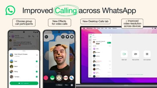 WhatsApp Improved Video Call Quality December 2024