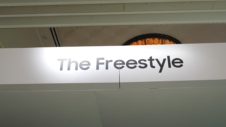 Samsung 2024 holiday gift ideas: Light up a (virtual) fireplace with The Freestyle