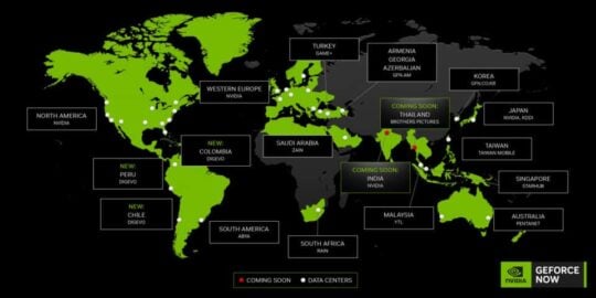 Nvidia GeForce Now India Latin America Launch 2025