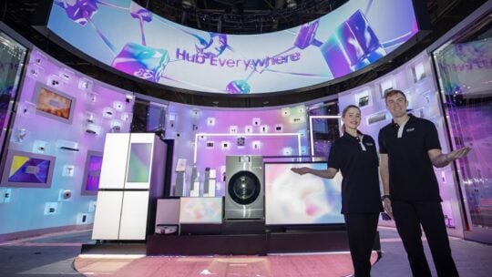 Samsung CES 2025 Booth