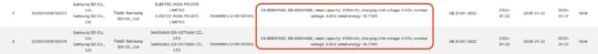 Samsung Galaxy S25 Edge Battery Carth Craty China Certificación de calidad