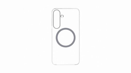 Funda magnética transparente para Samsung Galaxy S25 Plus, lista para Qi2