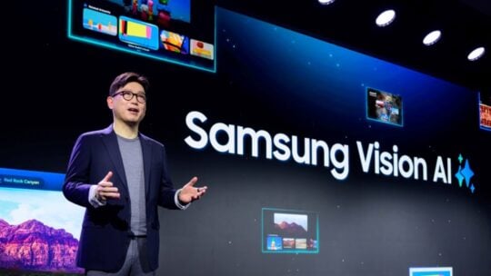 Samsung Vision AI TV CES 2025 Keynote Event