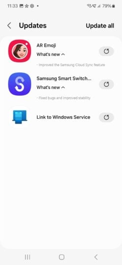 Samsung AR Emoji and Smart Switch Update In Galaxy Store (01)