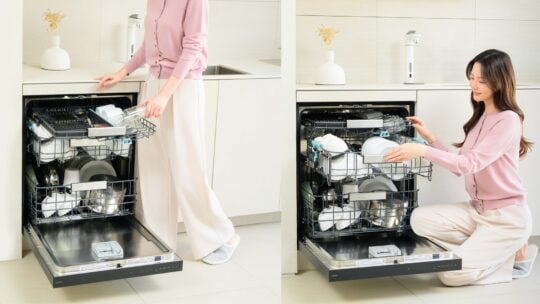 Samsung Bespoke AI Dishwasher 2025 Trays