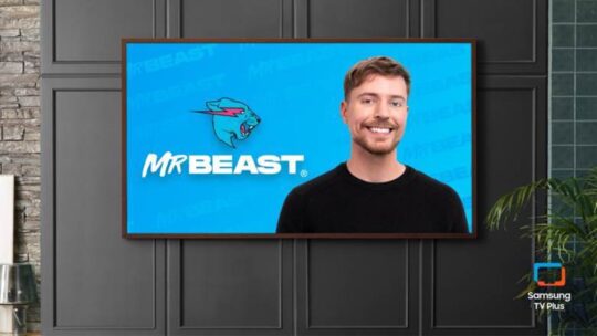 Samsung TV Plus Mr Beast Channel February 2025