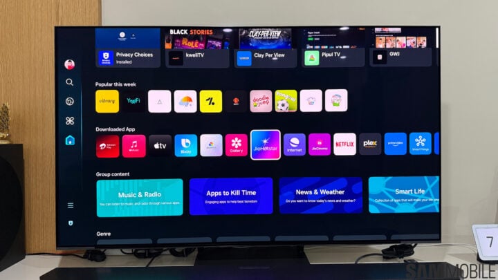 Samsung TV Tizen OS JioHotstar India (02)