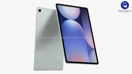 Samsung Galaxy Tab S10 FE Plus Design